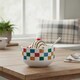 image 2 of Checkered Ceramic Bowl