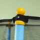image 8 of HOMCOM Trampoline for Kids w/Enclosure Net Built-in Zipper 3-10 Year