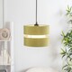image 3 of ValueLights Sophia Pair Small Olive 2 Tier Ceiling Light Shades Green