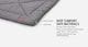 image 5 of MiniDream Square Playmat - Double Sided Machine Washable Play Mat with Storage Bag