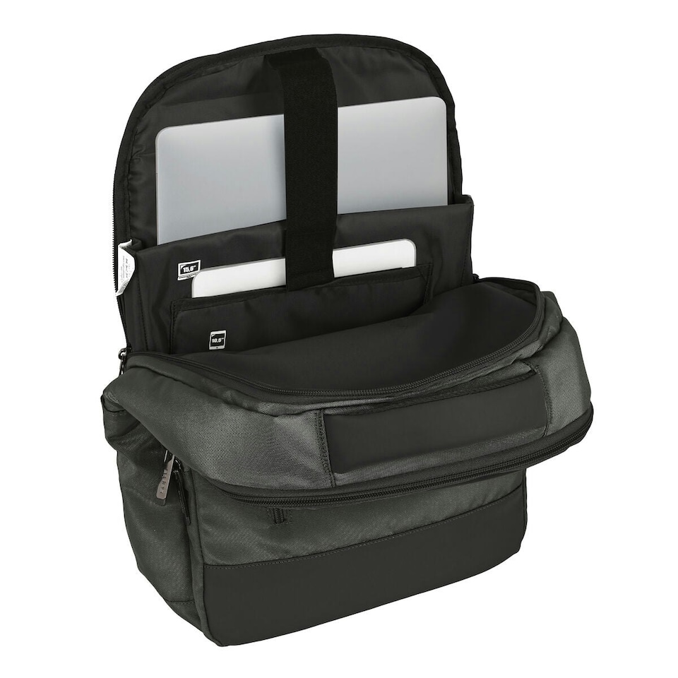 image 1 of Rucksack for Laptop and Tablet with USB Output Safta Business Grey (29 x 44 x 15 cm) N/A | N/A | One Size