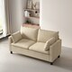 image 3 of CozyWell Large Sofa Plush Padded  Settee - Laura