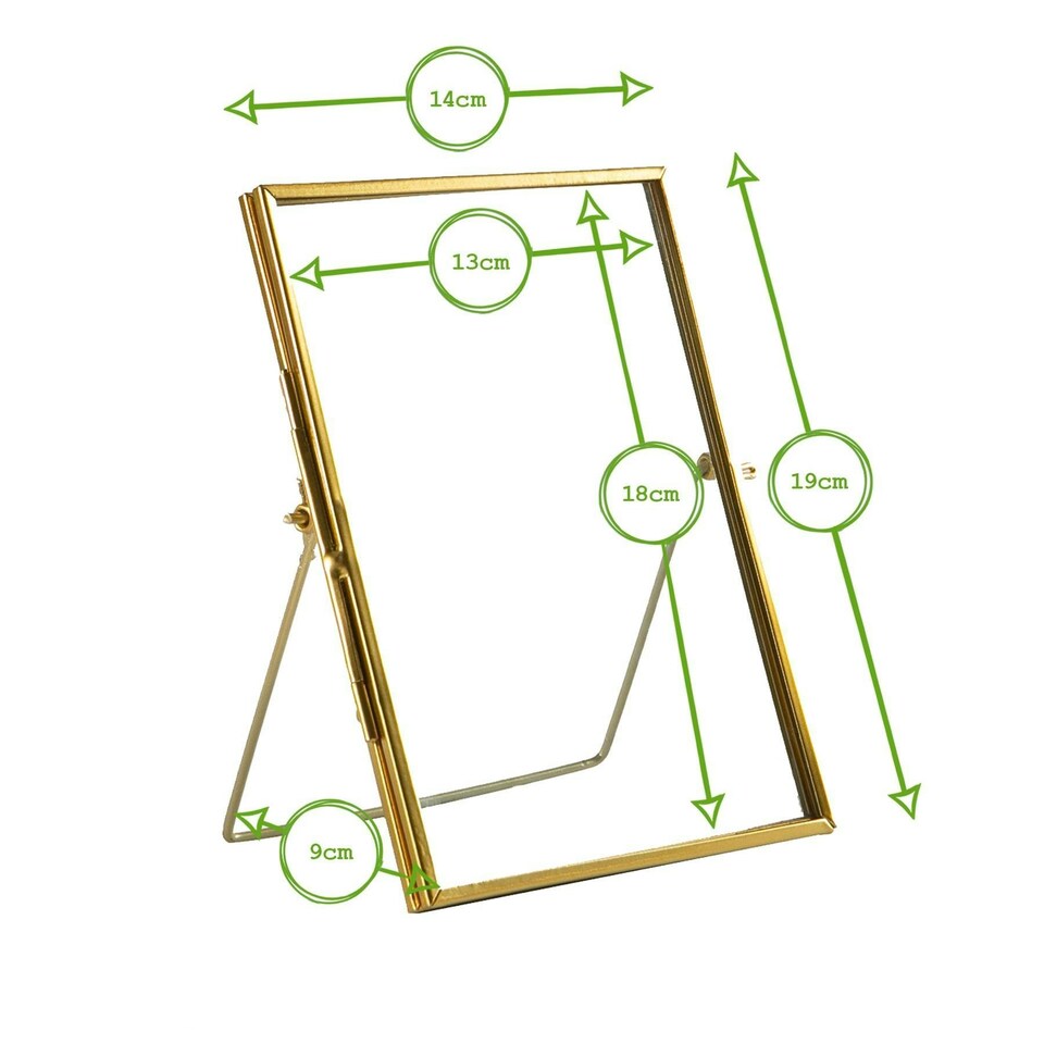 image 1 of Nicola Spring Standing Metal Photo Frames - 5" x 7" - Silver - Pack of 5 - Freestanding Picture Frame Display Frame Poster Frame Picture Display Silver | S