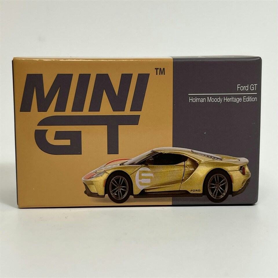 image 1 of Ford GT Holman Moody Heritage Edition LHD 1:64 Mini GT MGT00536L