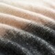 image 3 of Ombre Faux Mohair Throw - Soft, Stylish, Fringed Blanket Grey