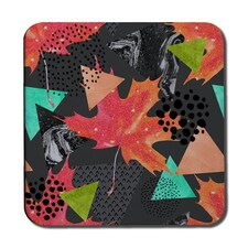 Maple Leaf Geometrics (Coaster)
