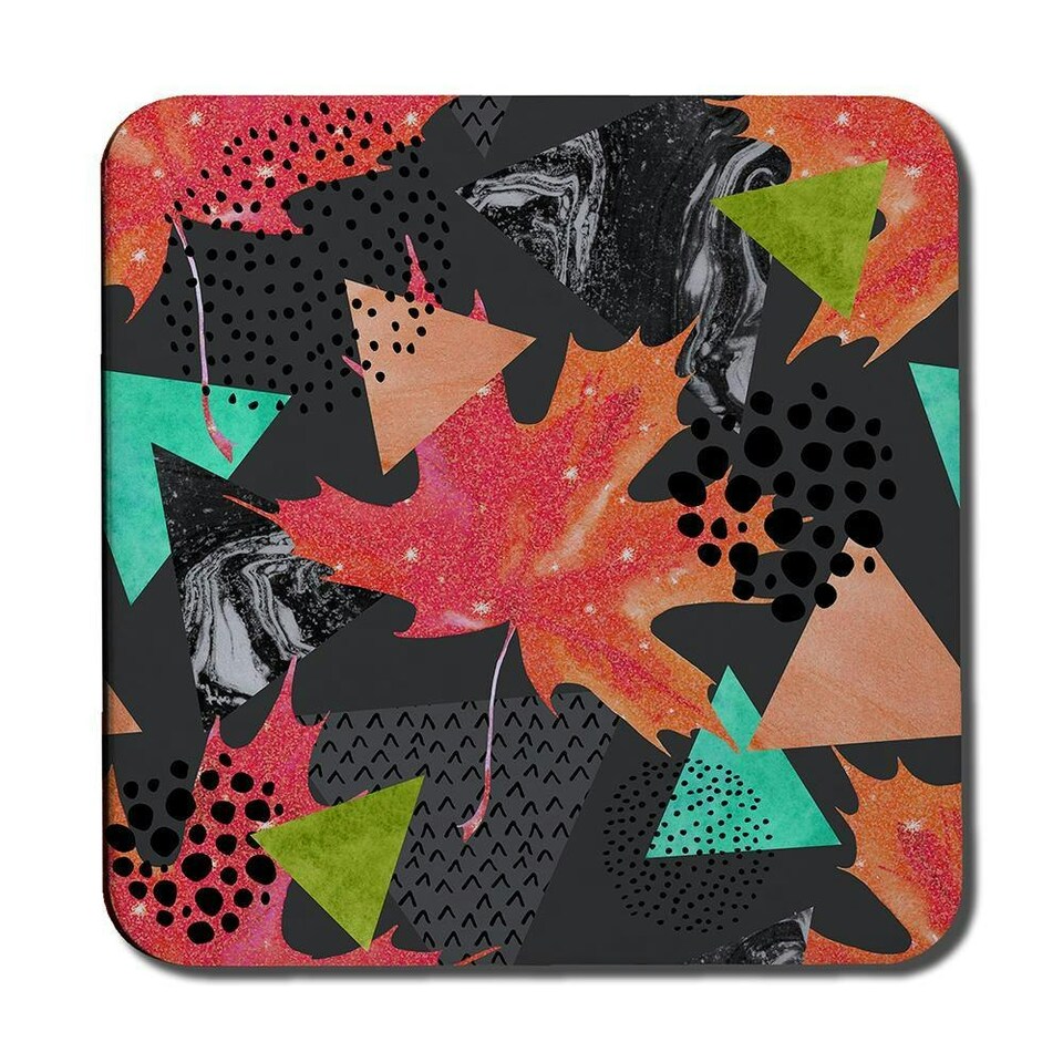 image 1 of Maple Leaf Geometrics (Coaster)