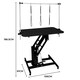 image 5 of Black Hydraulic Grooming Table - Black Table Top