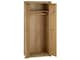 image 3 of Panama 2 Door Wardrobe - L50 x W80 x H175 cm - Natural Wax | Brown | Natural Wax