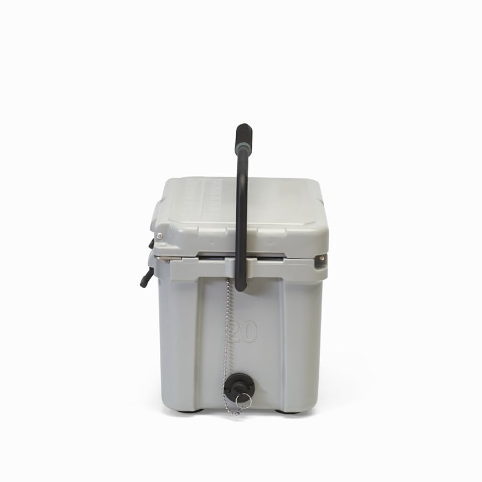 image 1 of Utoka 20 Cool Grey Hard Cooler Cool Box Grey