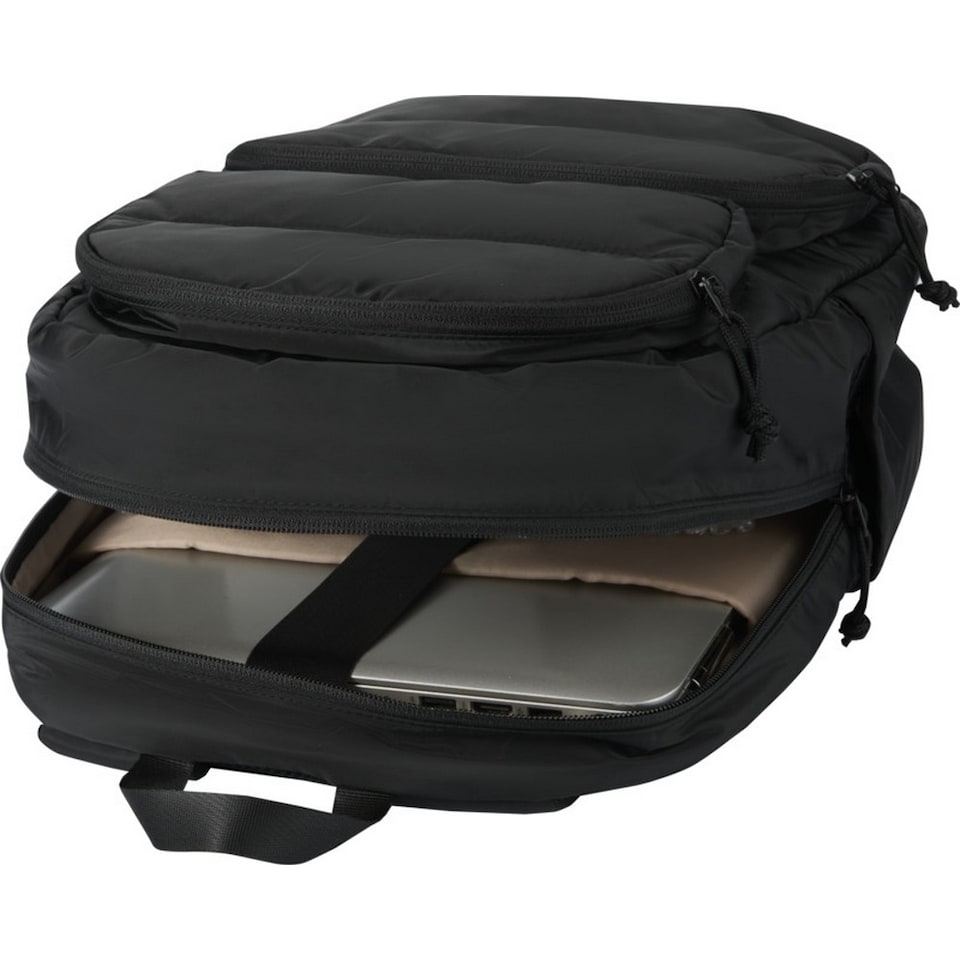 image 1 of Floso Puffer 18L Laptop Backpack | Black | Black | One Size | 1
