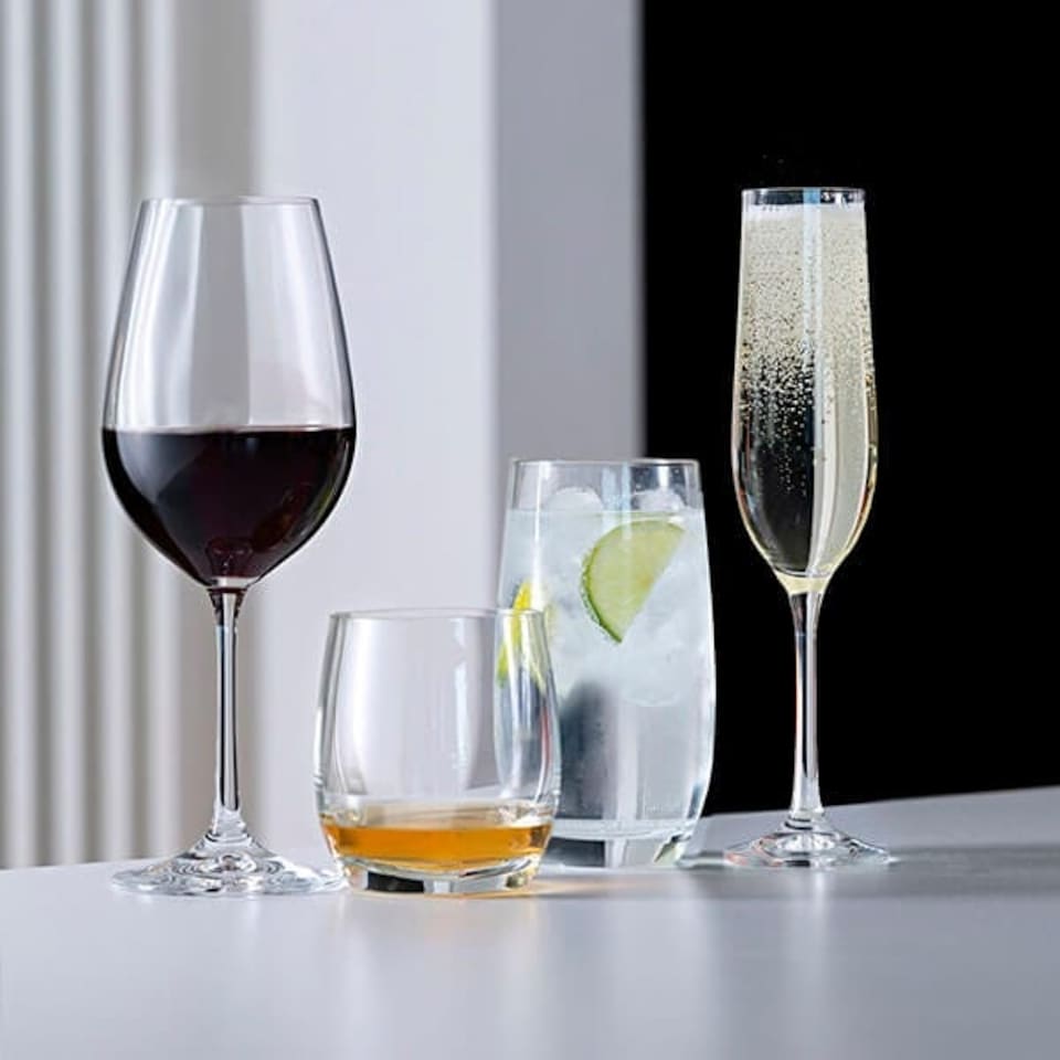 image 1 of Dartington Six Set Of 6 Highball Glasses