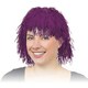 image 1 of Bristol Novelty Unisex Tinsel Wig - Cerise - One Size One Size