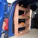 image 5 of Nissan Primastar Plywood Van Racking Unit Brown