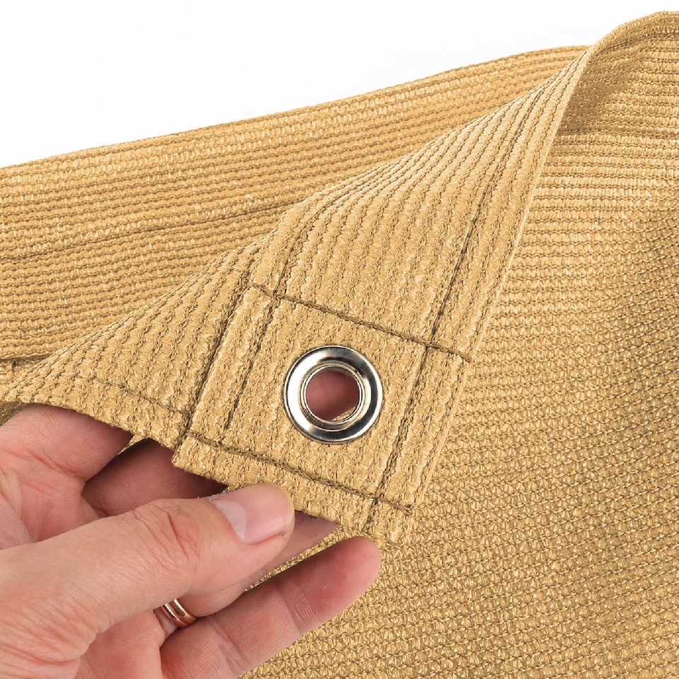 image 1 of True Products Sand Privacy & Balcony Screening Net Heavy Duty 180gsm with Eyelets 1.83m x 4m