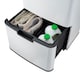 image 6 of Cooks Professional Recycling Sensor Bin 75L with Dual Compartments & Food Caddy | White | White & Copper