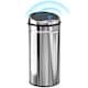 image 1 of HOMCOM 42L Sensor Bin with Quiet Soft-Close Lid, Automatic Touchless Motion Sensor Rubbish Bin with Fingerprint Resistant, Stainless Steel for Hygienic Kitchen, Home Office Use, Silver