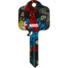 Marvel Comics Spider-Man Door Key - Multicoloured - One Size