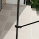 image 10 of Outsunny 2.5 x 1.2m Freestanding Retractable Awning, Non-Screw Garden Awning Grey