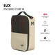 image 1 of Lux Packing Cube - Medium - 5.5L - Cebu Sands | Cream
