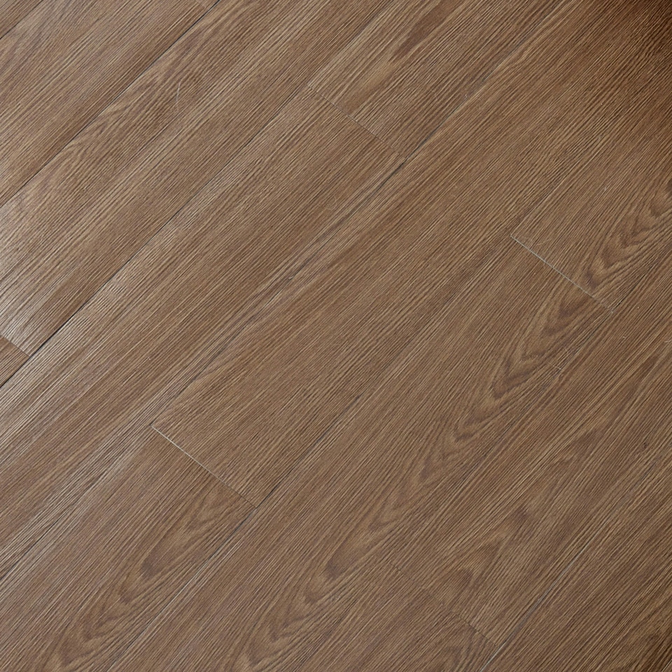 image 1 of NOVECRAFTO Self Adhesive Vinyl Floor Planks – Peel & Stick Flooring – Brown Wood Effect – Easy DIY Installation – Durable & Waterproof Tiles Brown | 0.97 sqm