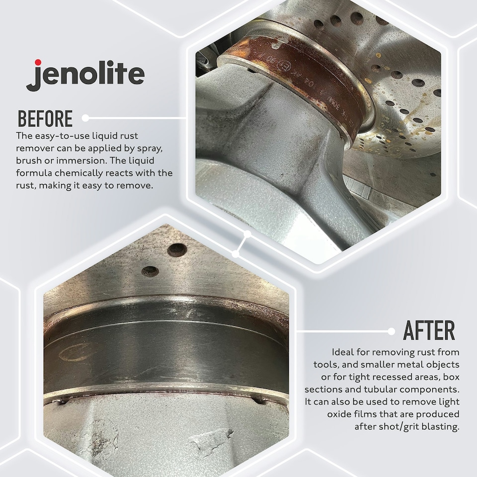 image 1 of Jenolite Trigger Spray Liquid Rust Remover - 1l