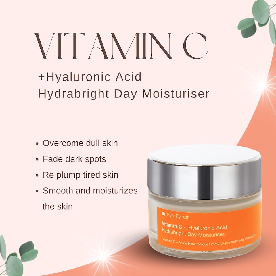 image 1 of Dr. Eve Ryouth Vitamin C Hyaluronic Acid Hydra bright Day Moisturizer 50ml