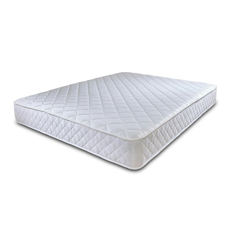 image 1 of Cooltouch Plus Diamond Essentials Foam Free Pinna-Coil Mattress | White | Short Single