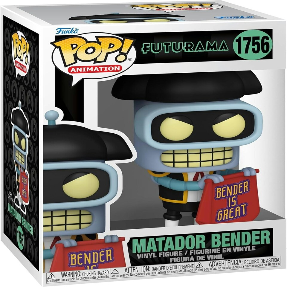 image 1 of Funko - Animation: Futurama (Matador Bender)