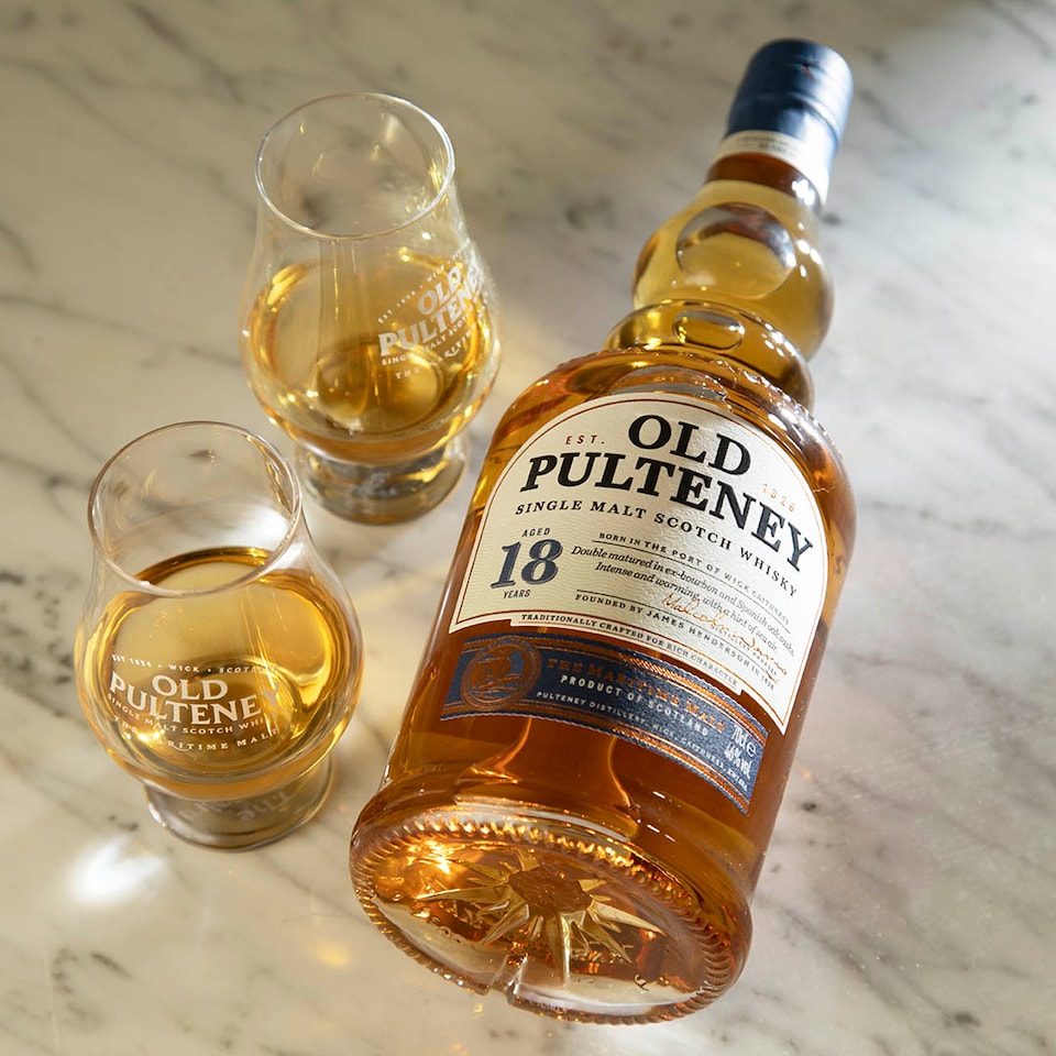 image 1 of Old Pulteney - Single Malt Scotch 18 year old Whisky