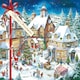 image 4 of Fantastic Colourful 3D Festive Village Christmas Card