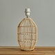 image 2 of ValueLights Contemporary Natural Rattan Cylinder Table Lamp Base
