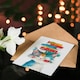 image 4 of Cat Kitten Book Stack Bright Watercolour Daughter Son Birthday Card