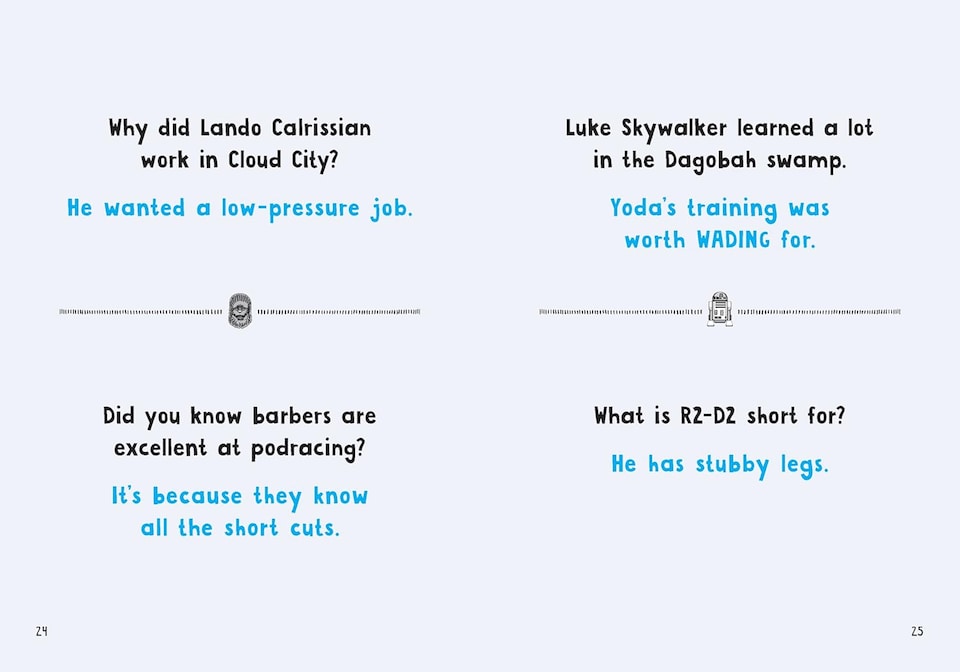 image 1 of Star Wars Dad Jokes Book