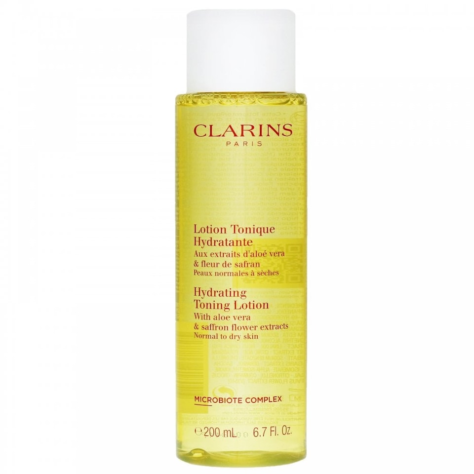image 1 of Clarins Hydrating Toning Lotion 200ml - Alcohol-Free Toner for Dry & Sensitive Skin