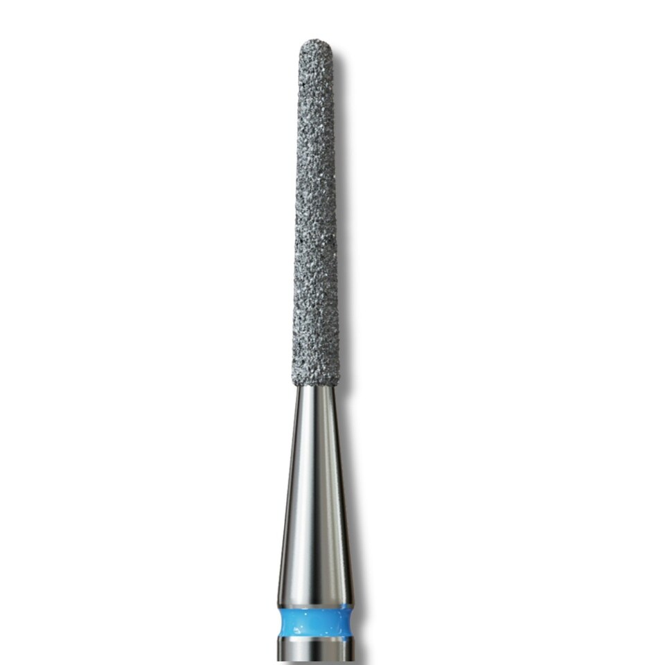 IQ Nails Diamond Nail Drill Bit Long Cone Medium Fine 1.2mm Blue 199.524.012