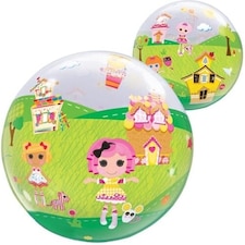 Lalaloopsy Land Bubble Helium Qualatex Balloon 56cm / 22 in