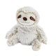 image 1 of Warmies Marshmallow Sloth Plush Junior Size, Microwavable Plush with French Lavender Scent, Fully Heatable Cuddly Sloth Toy for Anxiety and Pain Relief