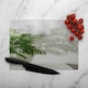 image 2 of Chamaedorea Glass Chopping Board | Multi