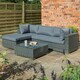 image 2 of Rowlinson Vienna Lounger Set Grey