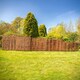 image 3 of Willow Hurdle Fence Panel Premium Weave Woven Screening 6ft x 6ft | Brown | Brown