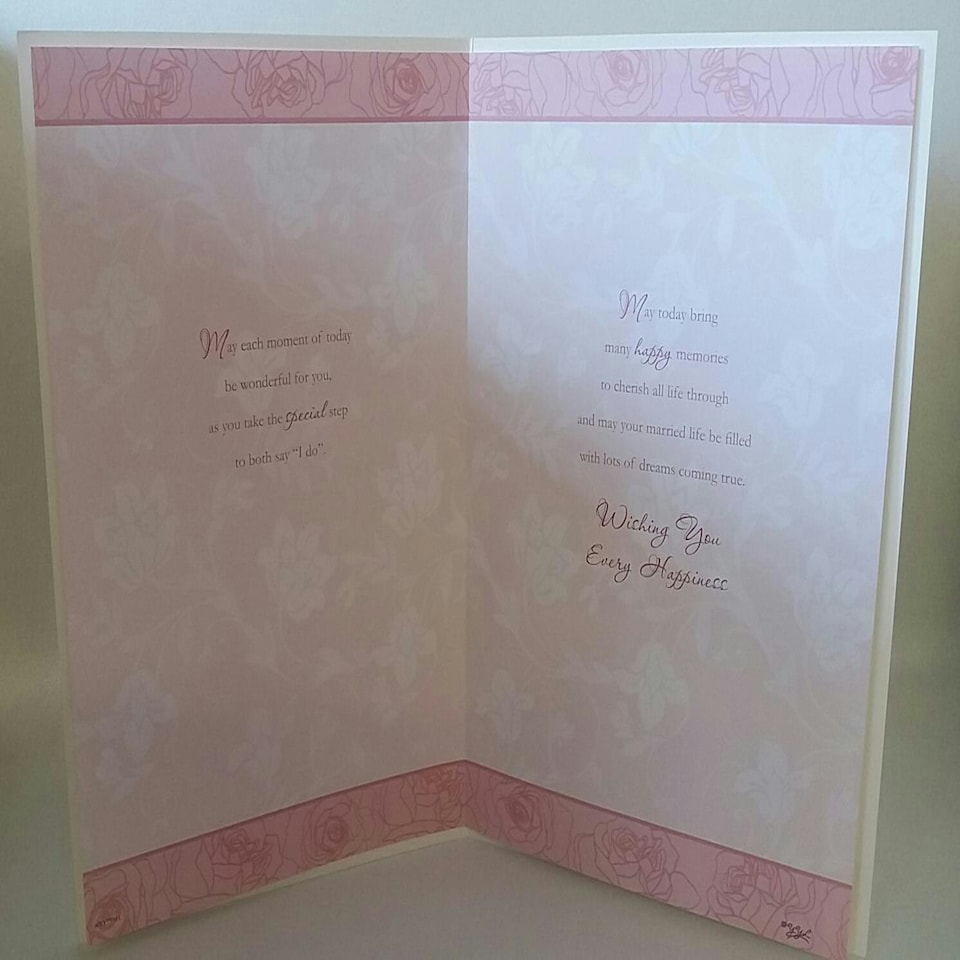 image 1 of Wedding Day Wshes Special Day Greeting Card