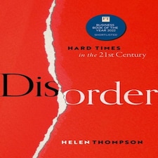 Disorder Hard Times In The 21st Century