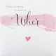 image 7 of Bridesmaid and Usher Thank You Cards Pack of 10 in 2 Contemporary Designs