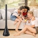 image 2 of Vybra Multi 3 in 1 Tower Black