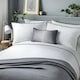 image 1 of Serene Pom Pom Duvet Cover Set Grey