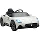 image 1 of AIYAPLAY Maserati MC20 Licensed 12V Kids Ride on Car w/ Remote, White