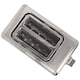 image 7 of Igenix IG3202, 2 Slice Toaster, Reheat Function, Slide out Crumb Tray, Stainless Steel