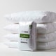 image 1 of Homescapes Anti Allergy Pillow Protectors - Pack of 4 White