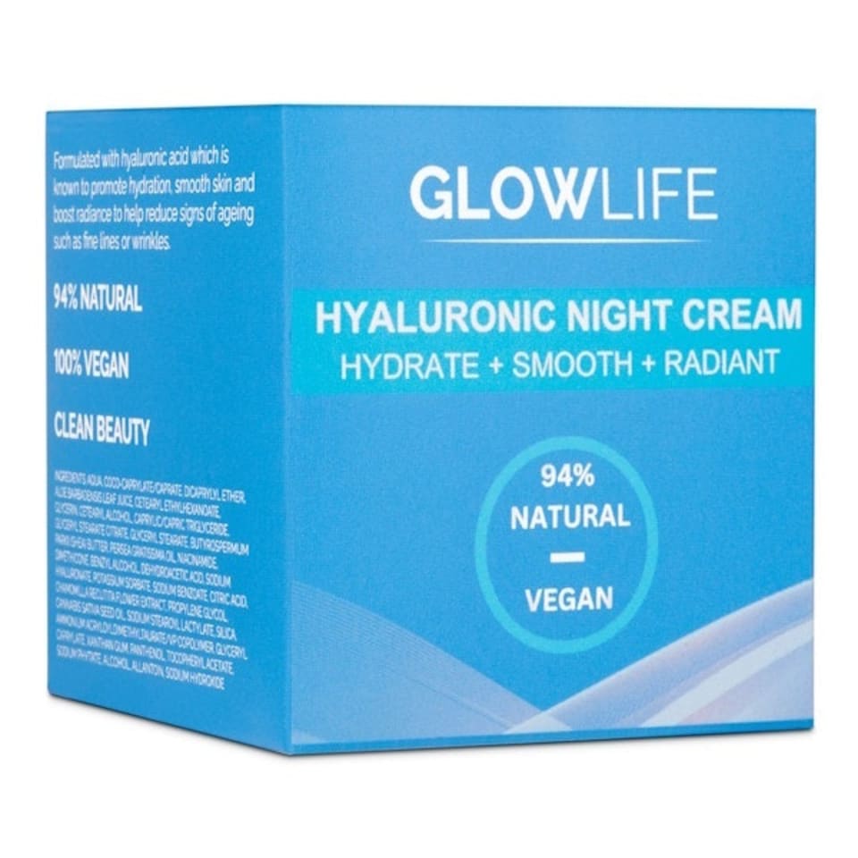 image 1 of Glowlife Hyaluronic Night Cream 50ml
